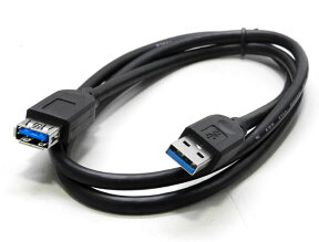 【ネコポス対応 4個まで】COMON(カモン) USB3.0延長ケーブル　A (オス) - A (メス)コネクタ　1m　(COMON　3AAE-10)