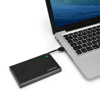 【センチュリー製品】CENTURY(センチュリー) MOBILE BOX USB3.0接続 SATA6G 2.5"HDD/SSDケース (CMB25U3BK6G / 4549032006940)【送料無料※沖縄・離島・一部地域を除く】 - Image 3