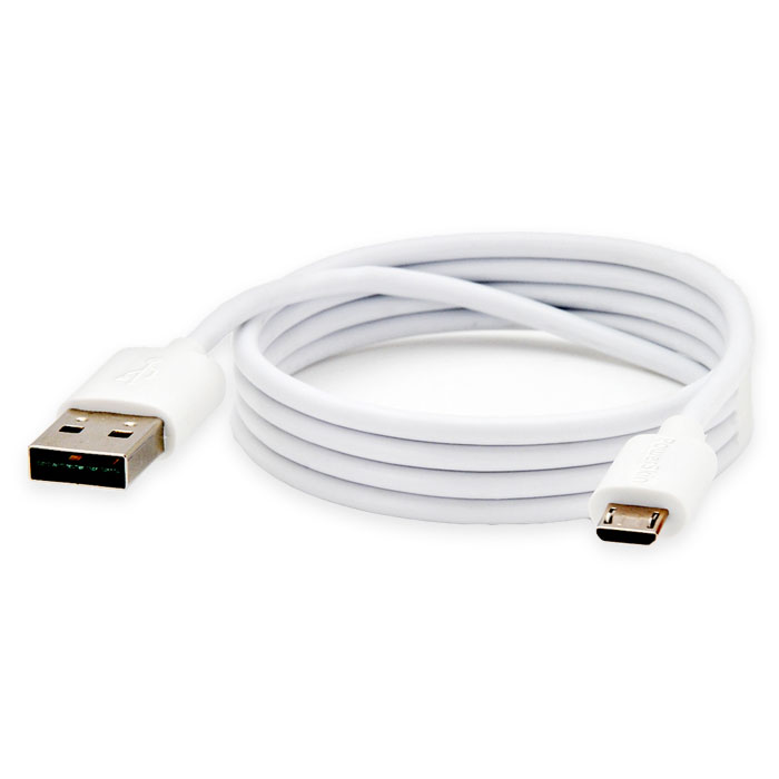 【ネコポス対応 5個まで】【Micro USBケーブル 急速充電ケーブル 1m 両面】 CENTURY(センチュリー) 急速充電 両面対応 USBケーブル USB to マイクロUSB 白 (Dual Side USB Cable/MIC/WH/1M) 【センチュリー製品】◎