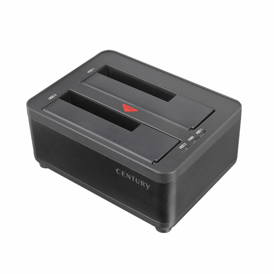 【センチュリー製品】 CENTURY(センチュリー) 裸族のお立ち台TWIN (CROS2U3CP6G)