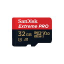 マイクロsdカード SanDisk サンディスク Extreme PRO UHS-I class10 SDカード変換アダプタ付 海外パッケージ品 32GB (SDSQXCG-032G-GN6MA) 