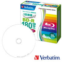 【記録メディア】 【100枚=10枚スリムケース×10個】 【送料込み※沖縄・離島を除く】 MITSUBISHI BD-R データ＆デジタルハイビジョン録画対応 25GB 1-6倍速 100枚(10枚×10個)スリムケース ワイドホワイトレーベル (VBR130RP10V1 10個セット)【RCP】