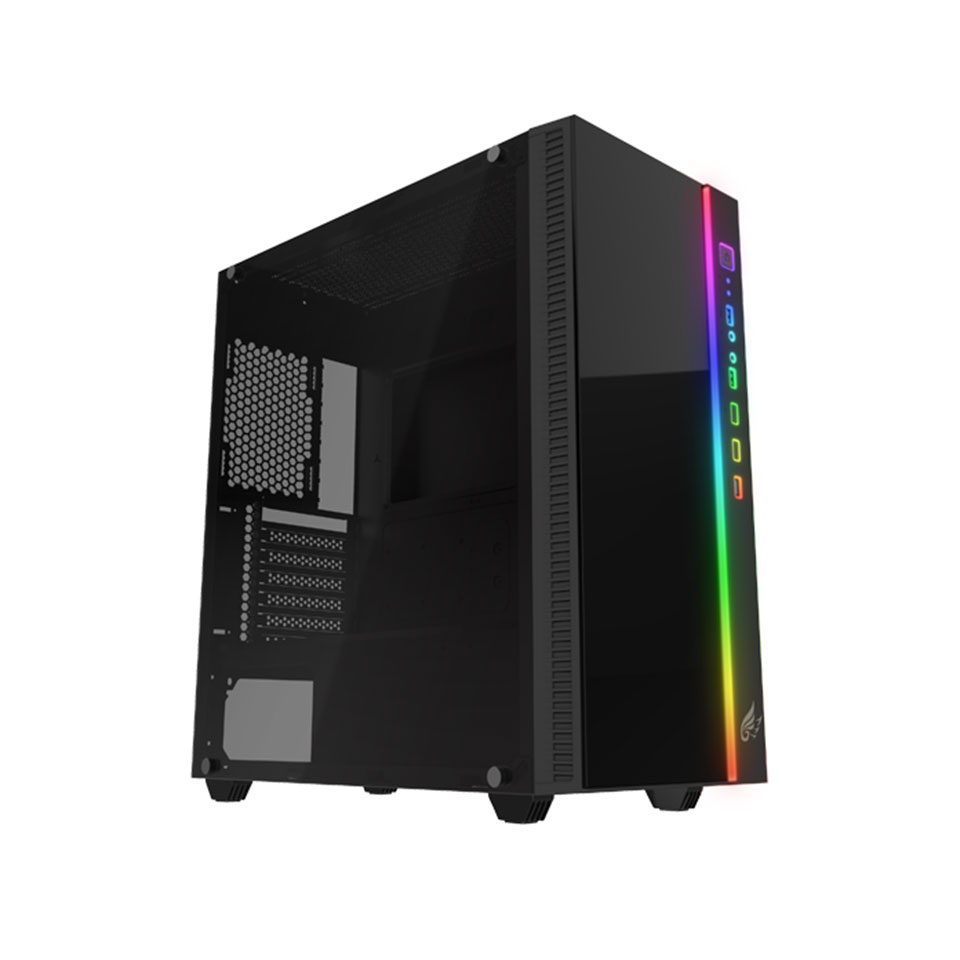 GRAXIA ATX ミドルタワー PCケース (GX-PCP-RGB) 【送料無料】★