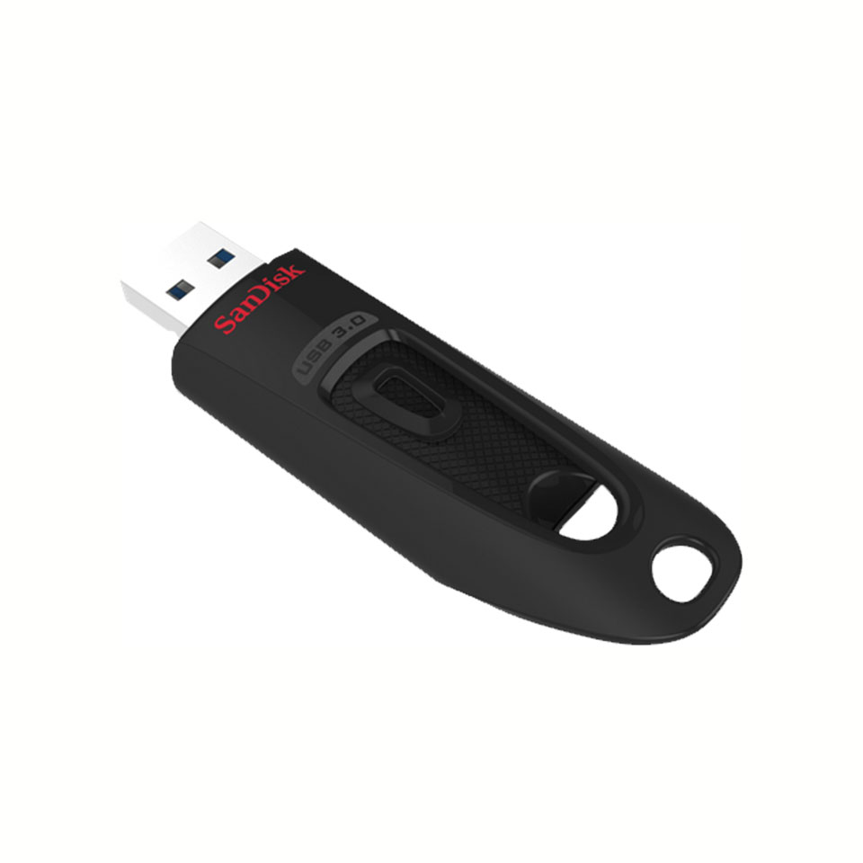 USBフラッシュメモリ SanDisk サンディスク Ultra USB3.0 ブラック USB3.0 100MB/s 64GB (SDCZ48-064G-U46) 【ネコポス対応 6個まで】