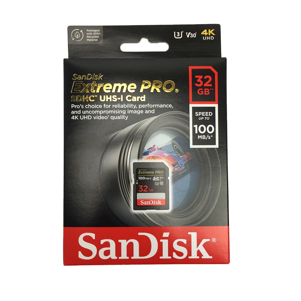  SanDisk(サンディスク) Extreme PRO SDHC 32GB UHS-I Card (SDSDXXO-032G-GN4IN) 