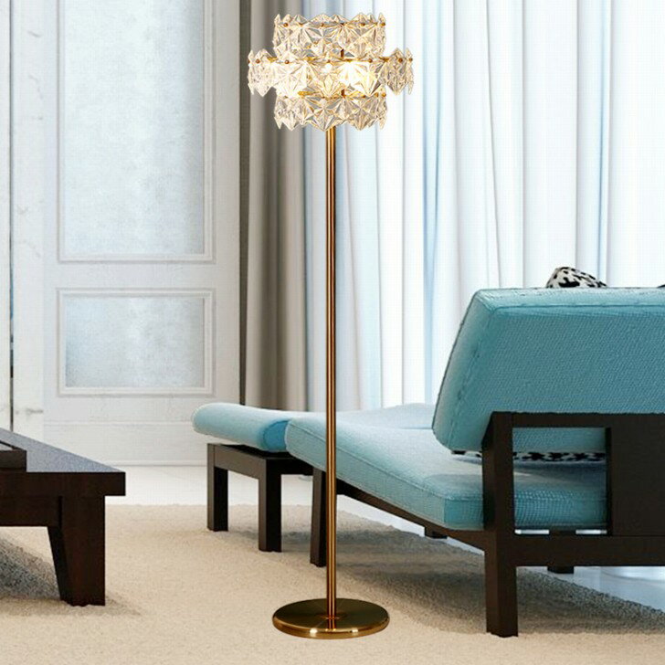 FL204フロアスタンド スタンドライト フロアライト 照明器具 間接照明.水晶