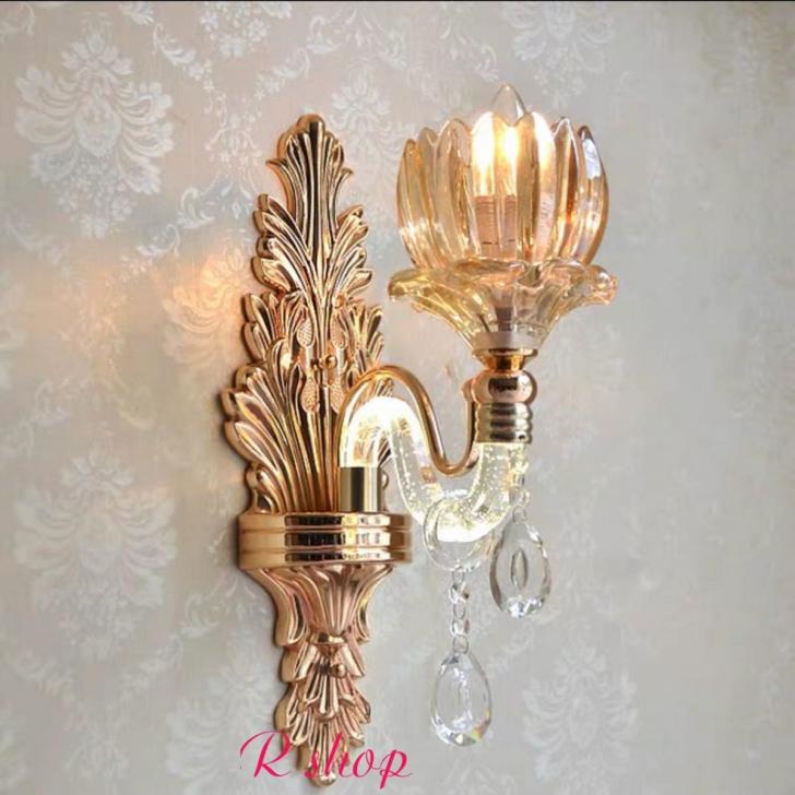 高級水晶壁掛け照明 ブラケットライト． 壁掛け灯 玄関照明 間接照明 インテリア照明