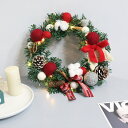 クリスマス花輪 クリスマス デコレ パーティ クリスマスデコレーション 果実 雰囲気 植物 結婚式 花輪 季節 誕生日 飾り holly DIY 人工観葉植物 松かさ付き おしゃれ オーナメント 北欧風 ギフト 木の装飾 豪華 屋外 屋内 年末 送料無料