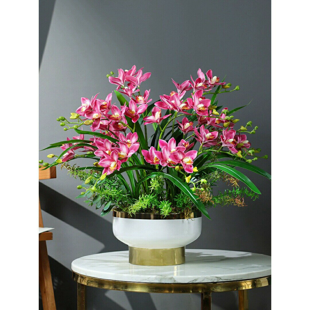 造花 盆栽 インテリアフラワー お部屋の装飾 フラワーポット入り 造花ブーケ