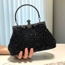 豪華 上品クラッチバッグ 結婚式 パーティーバッグチェーンバッグ ミニバッグ(3)