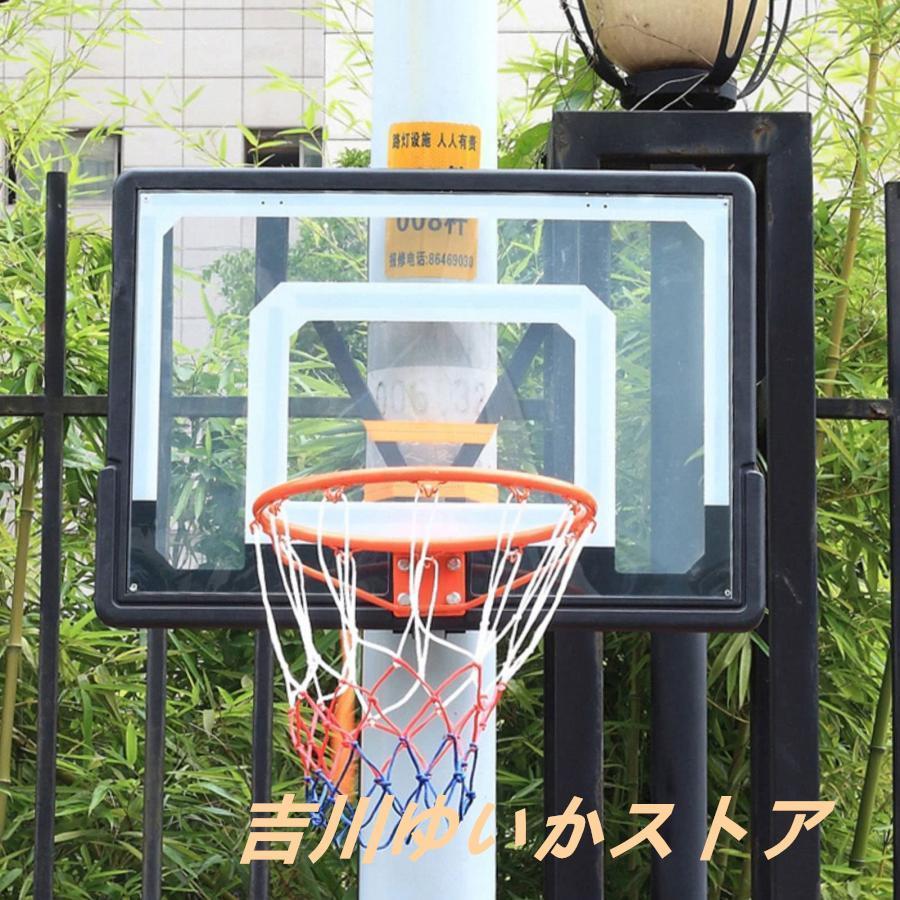 バスケットゴール フェンス/電柱/ポスト用に壁に取り付けられたバスケットボールフープ、 屋内屋外スポ..