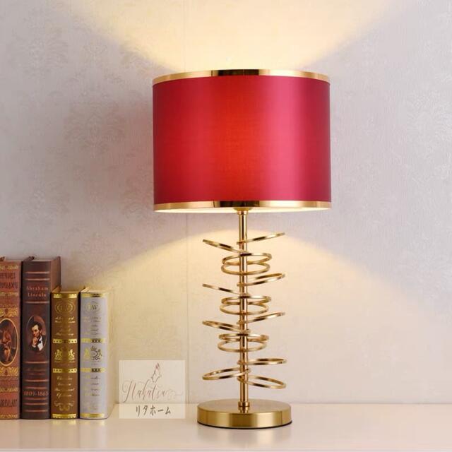 インテリア照明 テーブルスタンド 照明スタンド 卓上ステンド．高級感ステンド