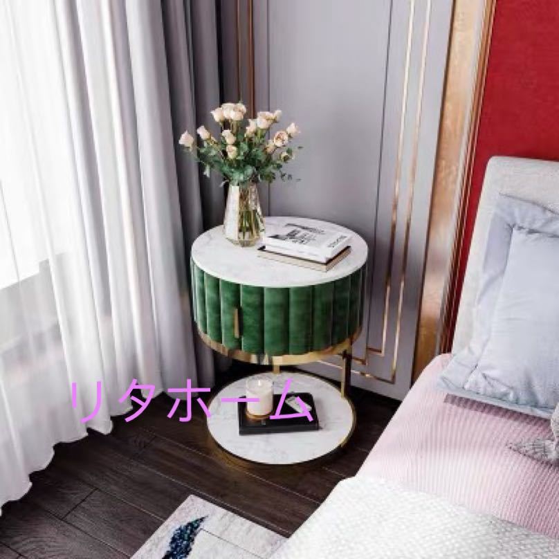 高級感 人造大理石ローテーブル リビングテーブル ガラスセンターテーブル サイドテーブル 色選択可能です