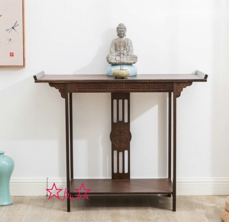 高級サイドテーブル コンソールテーブル 玄関テーブル 花台 電話台 アンティーク調デザイン 幅100cm