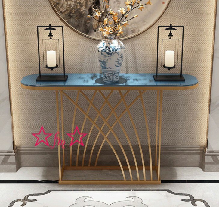 高級サイドテーブル ．コンソールテーブル 玄関テーブル 花台 電話台 アンティーク調デザイン 幅100cm