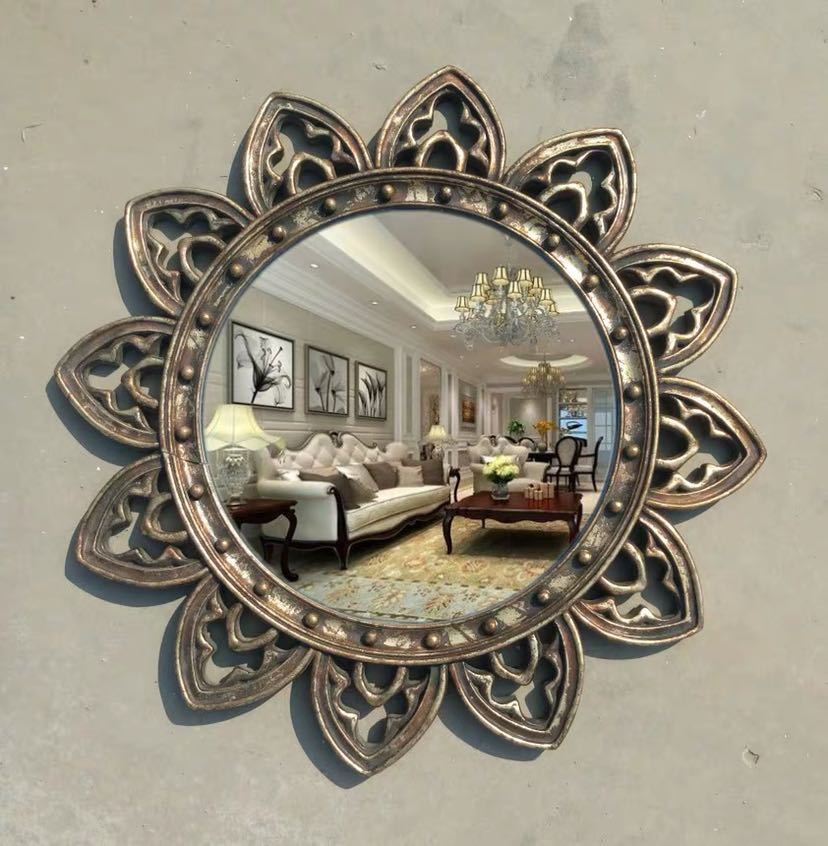 豪華鏡 アンティーク調 壁掛け鏡 壁掛け ．壁掛けミラー ウォールミラー