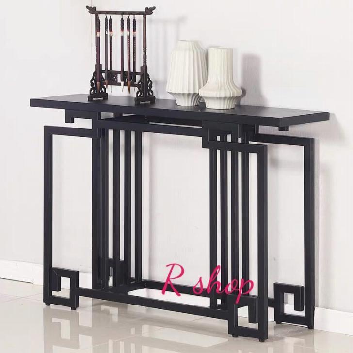 コンソールテーブル ．玄関テーブル 花台 電話台 アンティーク調デザイン幅80cm 高級サイドテーブル