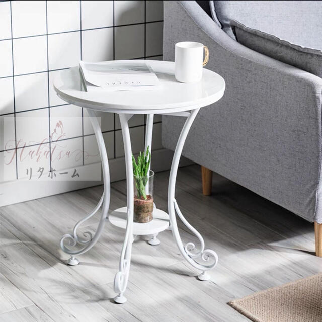 飾り台 人造大理石ローテーブル ．飾り台 人造大理石ローテーブル ．リビングテーブル センターテーブル サイドテーブル