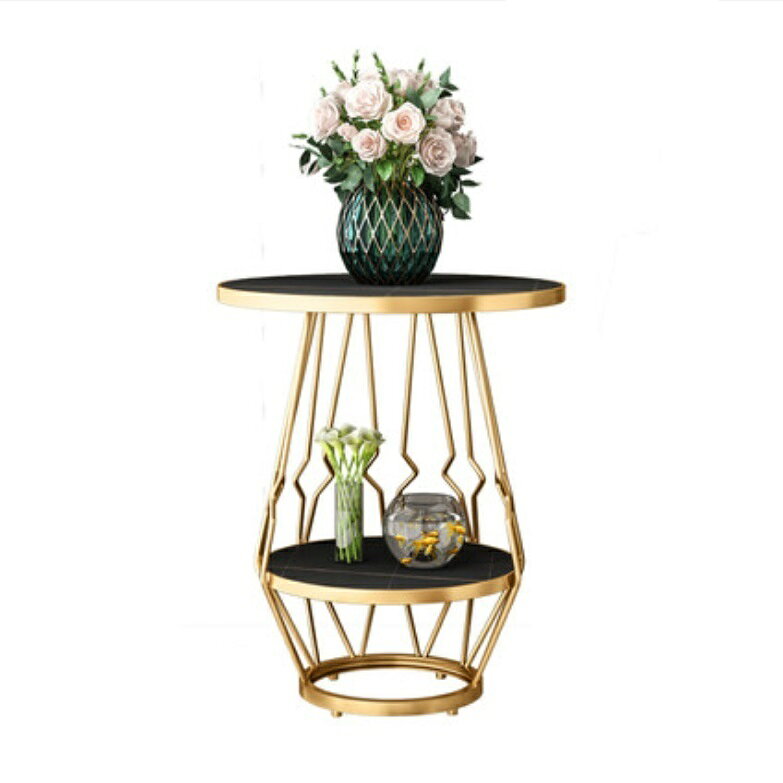 WT15-4岩板ローテーブル 飾り台 リビングテーブル 電話台 センターテーブル サイドテーブル ミニテーブル 寝室用テーブル