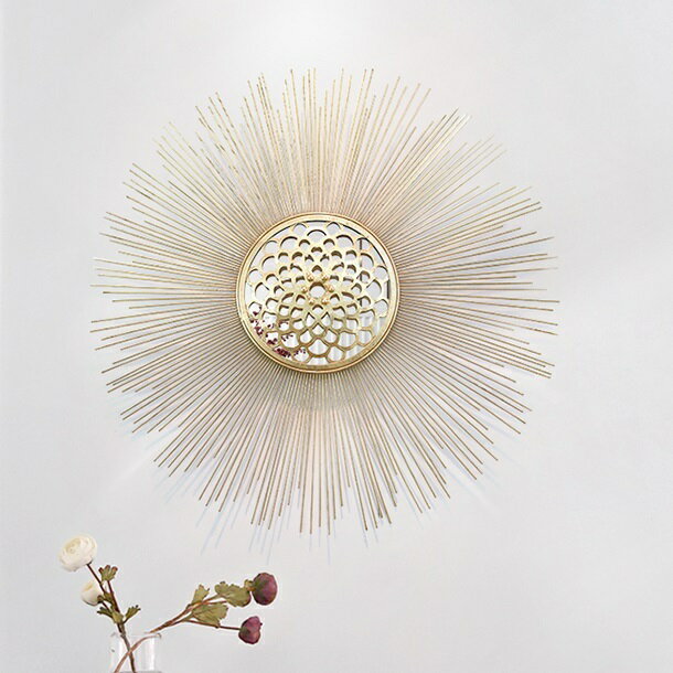 M32-1壁掛け鏡 部屋飾り 壁掛け 壁掛けミラー ウォールミラー 高級豪華鏡 鉄工芸品