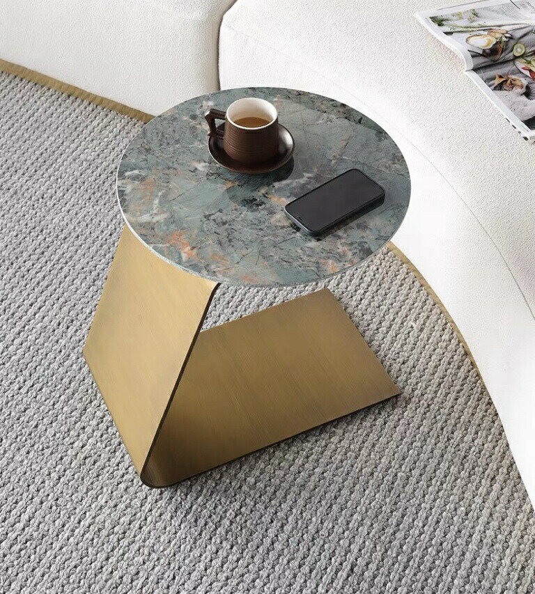 高級飾り台 大理石ローテーブル ．リビングテーブル センターテーブル サイドテーブル