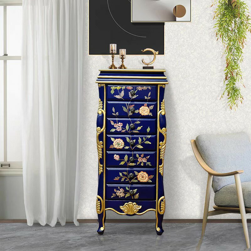 20220704-39　高級サイドテーブル ジュエリー収納ケース　小物入れ　アクセサリータンス