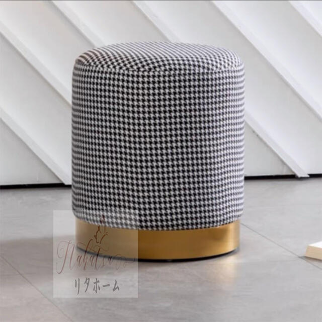 チェリーモーブブラス 36cm スツール 玄関椅子