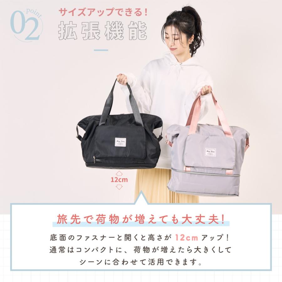 ボストンバッグ 旅行バッグ レディース スポーツ 旅行カバン 旅行かばん 旅行バック 修学旅行 1泊2日 2泊3日 大容量 軽量 コンパクト 子供 ジム メンズ do-well-shop-10039147 BOBDOG SHOP サンプル画像2