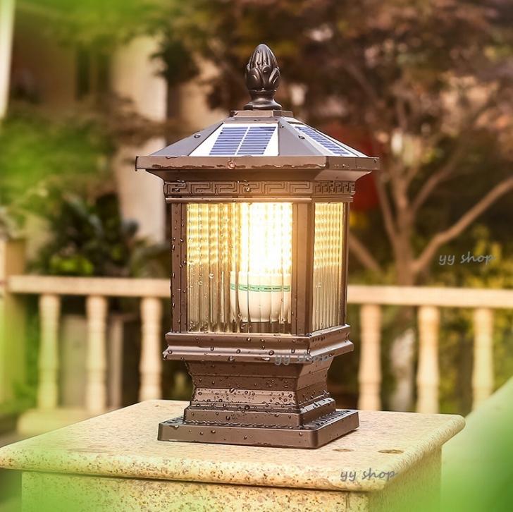 0920OU108ソーラーライト　ガーデンライト　ポールライト　庭園灯 屋外用照明