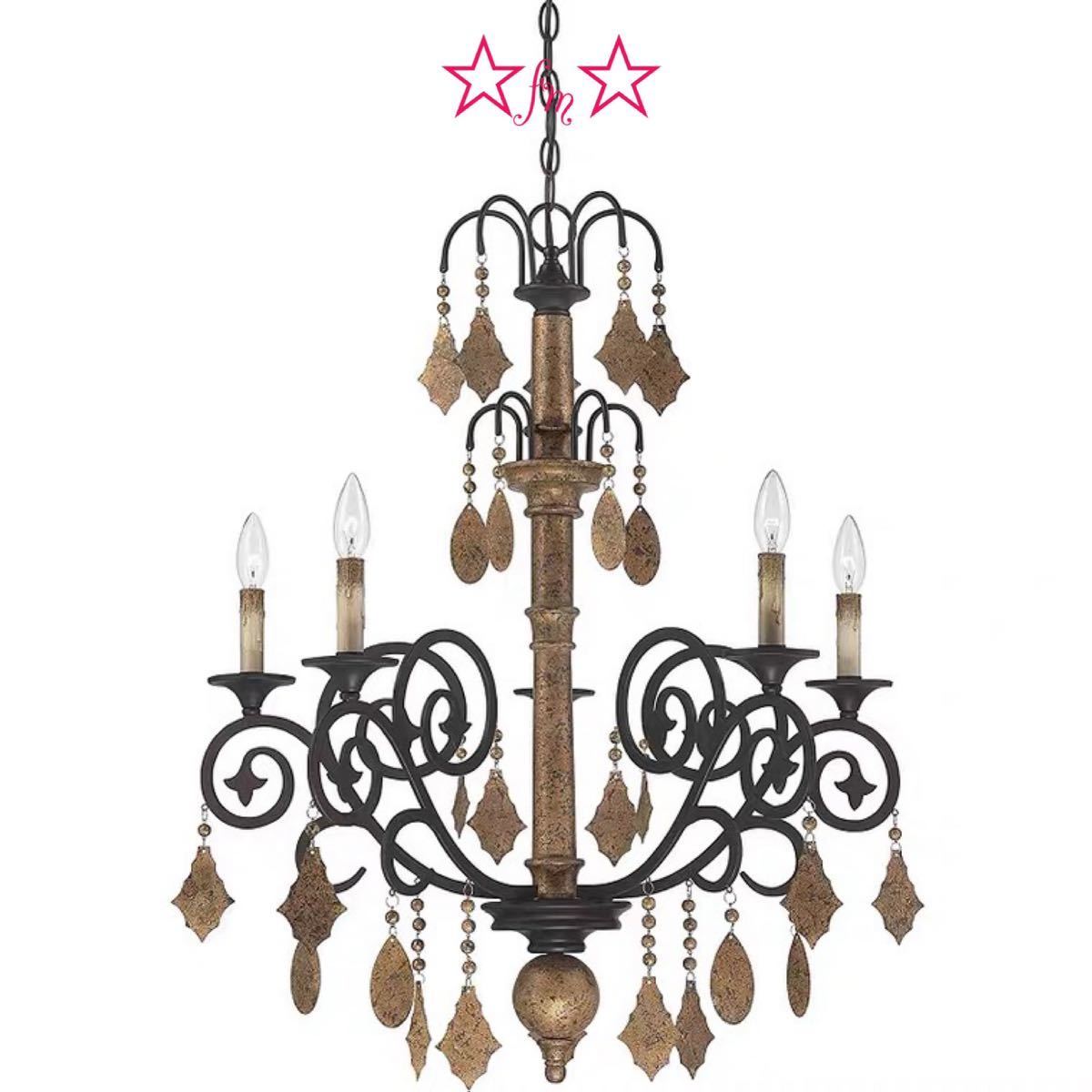 BOBDOG SHOP 高級ペンダントライト 洋風照明シャンデリア北欧デザイン 天井照明 電源直結タイプ