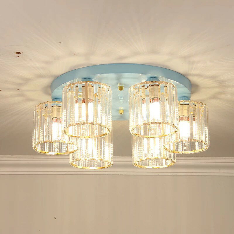 20220714-19　高級天井照明 ペンダントライト．洋風照明　シャンデリア　北欧デザイン 6灯 電源直結タイプ