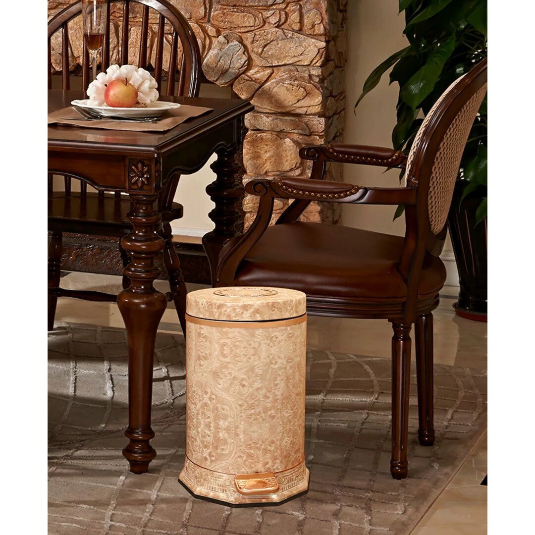 高級感ゴミ箱 10L インテリア調 ステンレス製 ごみ箱 キッチン用品