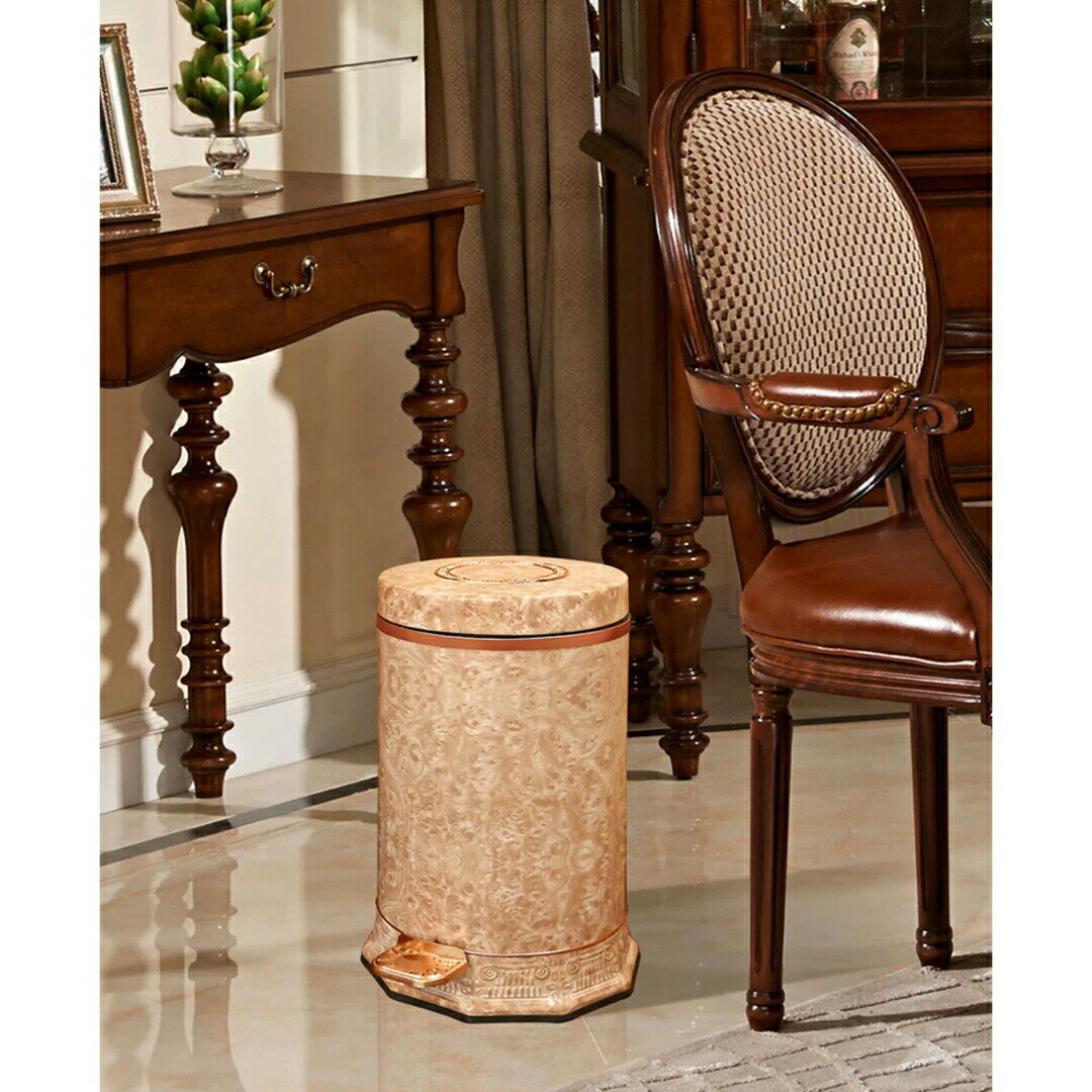 高級感ゴミ箱 10L インテリア調 ステンレス製 ごみ箱 キッチン用品 [2]