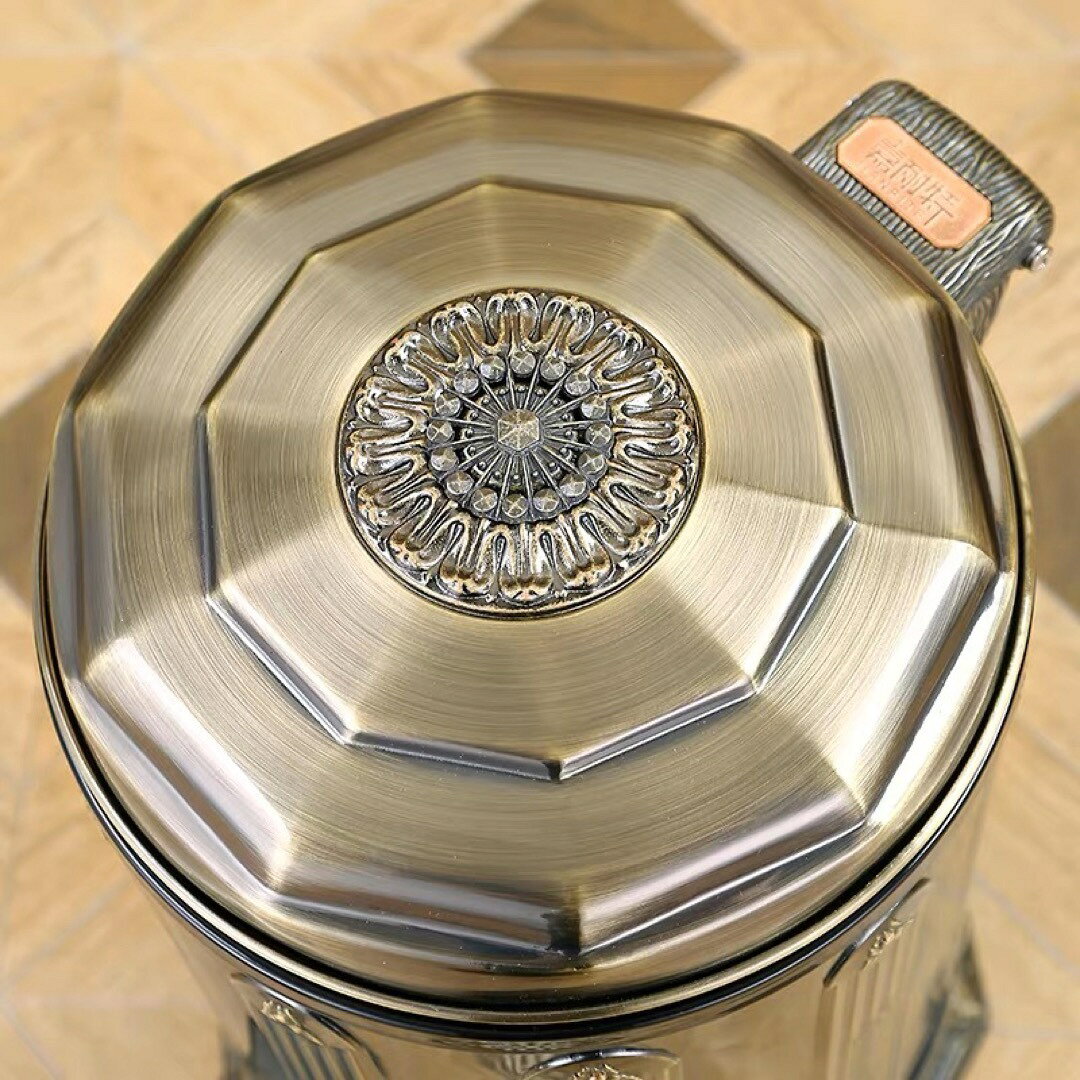 高級感ゴミ箱 10L インテリア調 ステンレス製 ごみ箱 キッチン用品