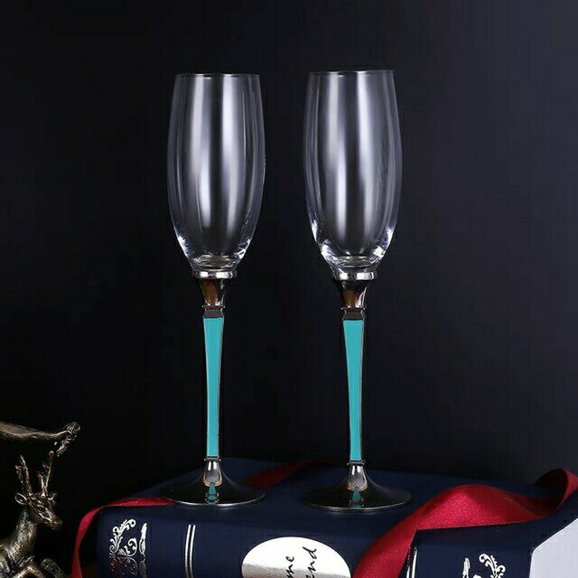 高級ワイングラス ペア★シャンパン グラス二点セット