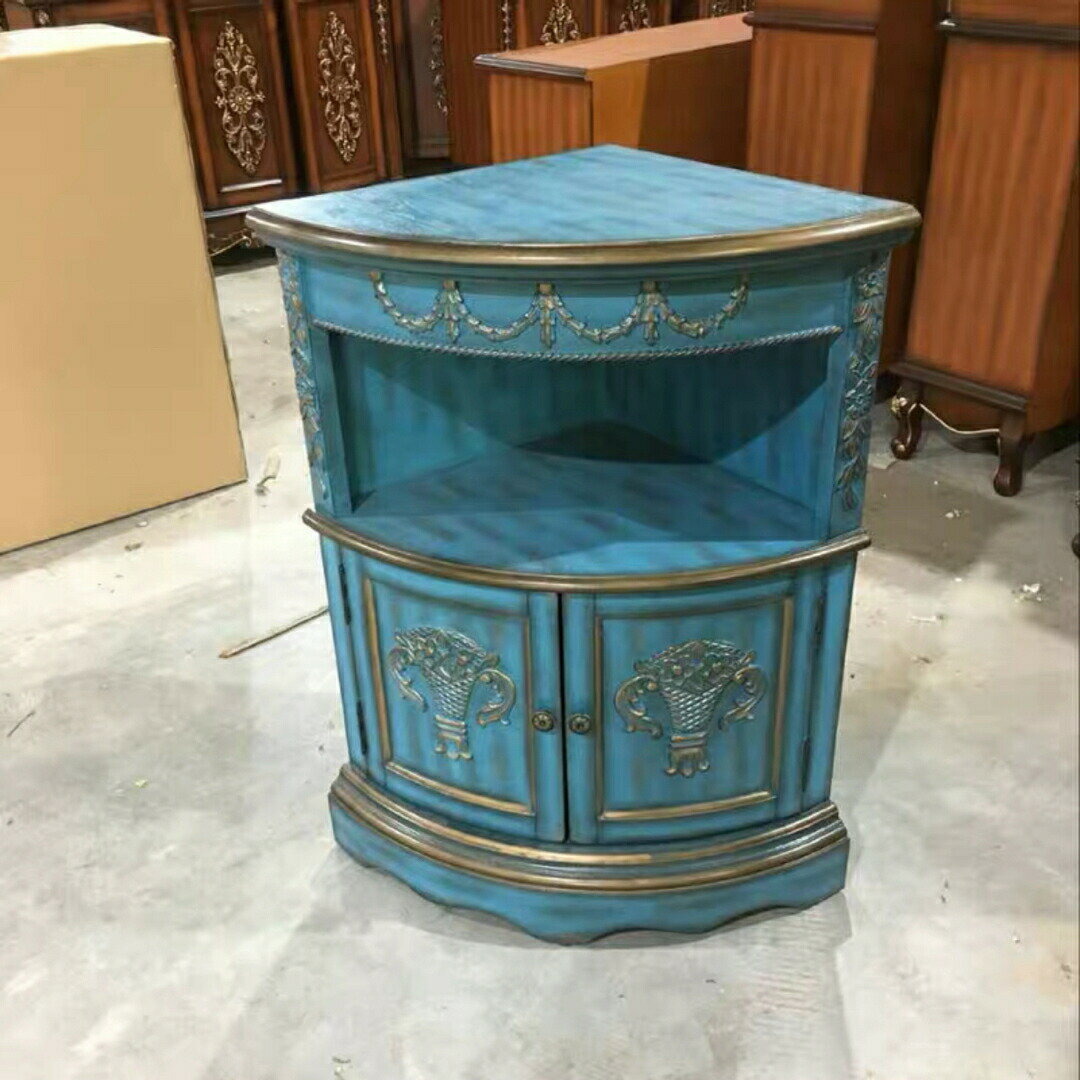 ベッドサイドテーブル置台 ．玄関収納 高級サイドテーブル ナイトテーブル高級飾り