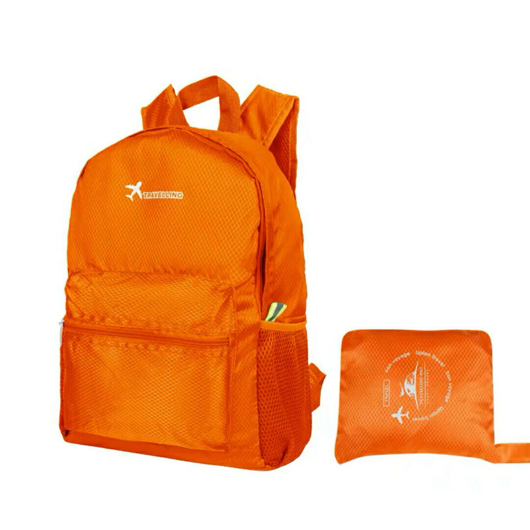 Men'S Bag - リュック 登山バッグ折畳み ジムバッグ 旅行 収納サブザック 防災 軽量 防水
