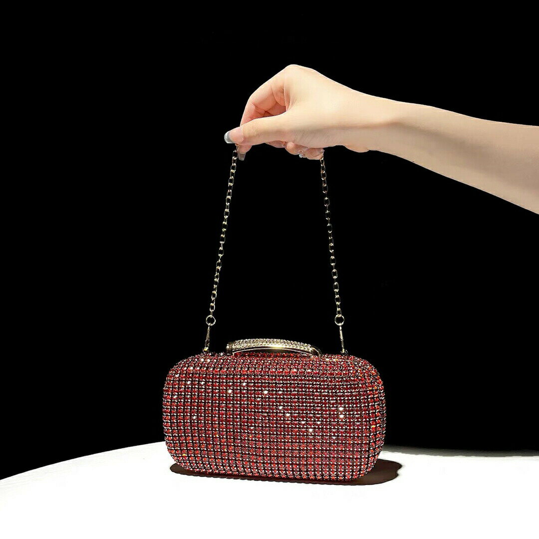 豪華パーティーバッグ キラキラ ストーンBAG 上品クラッチバッグ レディース