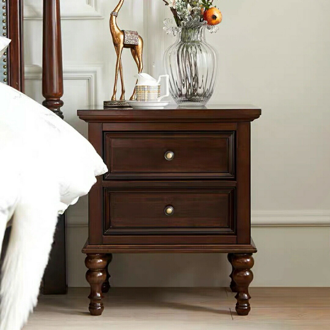 ベッドサイドテーブル サイドチェスト　サイドテーブル ナイトテーブル 収納付き