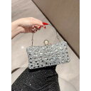 豪華パーティーバッグ キラキラ ストーンBAG -クラッチバッグ レディース