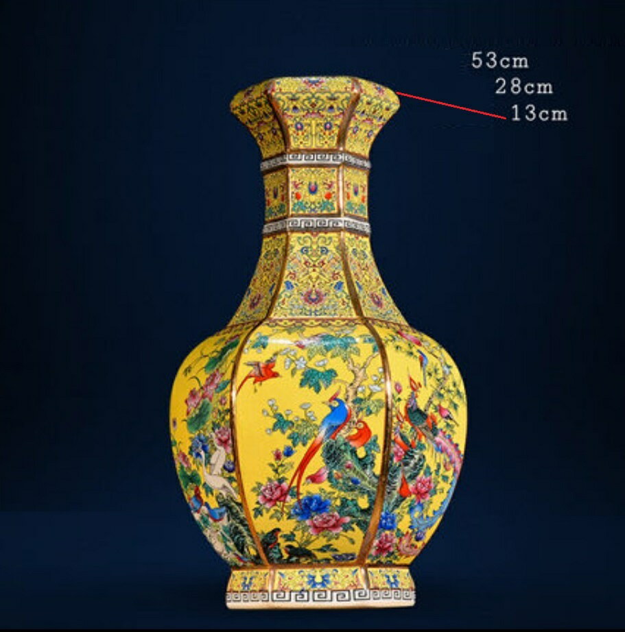 VA66-10花瓶 かびん 花器 花入れフラワーベース インテリア 雑貨 花柄 陶器