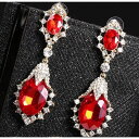 ダイヤピアス アクセサリー ジュエリー 華やかラインストーン キラキラ高級感