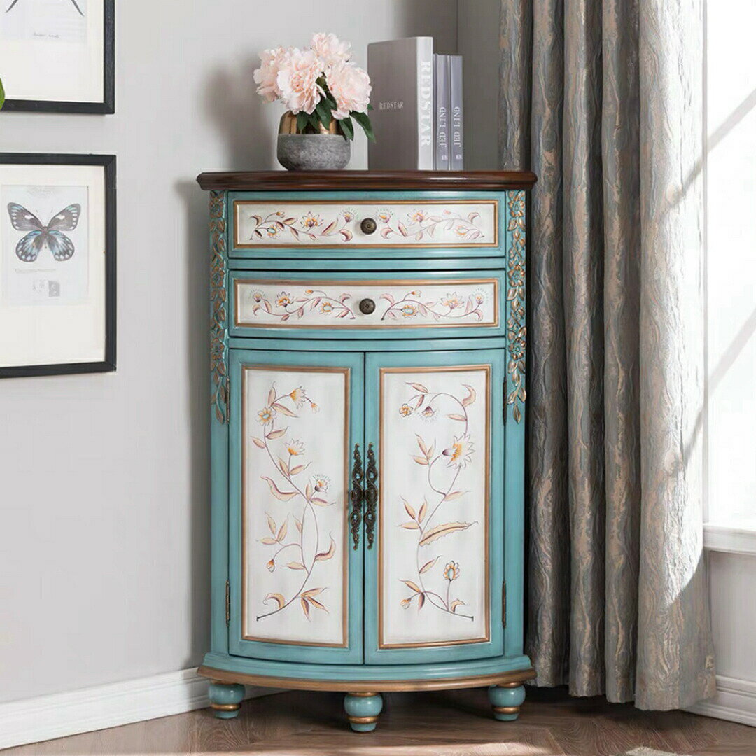 ベッドサイドテーブル置台 ．玄関収納 高級サイドテーブル ナイトテーブル高級飾り