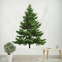クリスマスツリー タペストリー 150X100cm 壁掛けタペストリー 飾り布 便利 クリスマスデコレーション インテリア ツリータペストリー ウォール 雰囲気作り リビングルーム 玄関 部屋 パーティー 送料無料