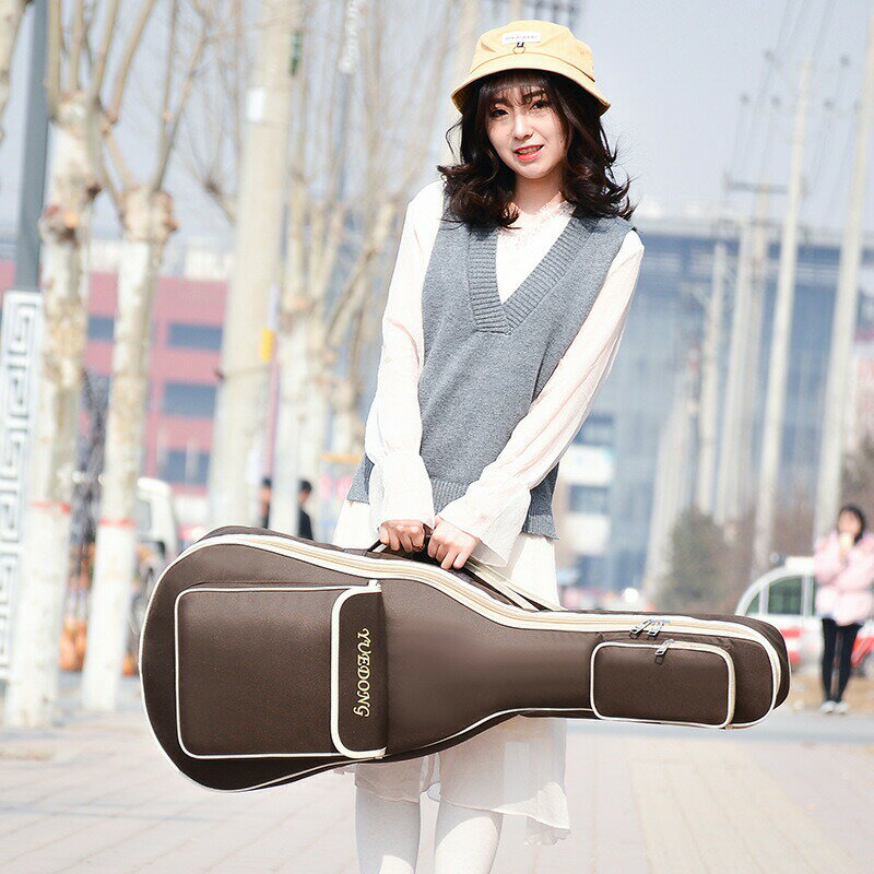 ギフト ギターケース 防水 ギターバッグ クラシック ギグバッグ アコギ エレキ レディース メンズ シンプル ギター ケース 男女兼用 リュック型 手提げ 楽...