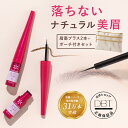 楽天DBTストア【30％OFF+500円OFF限定クーポン】 EC限定新商品 【アートメイク】 眉墨プラス2本セット 限定ポーチ付き ブラウン 眉ティント アイブロウ 落ちない 眉毛ティント 眉ティント 落ちないアイブロウ リキッドアイブロウ ナチュラル美眉 消えないアイブロウ オリジナル