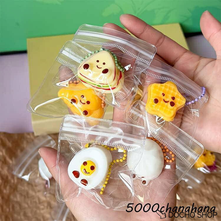 おにぎりもちもち おもちゃ スクイーズ パン 9個セット ぷにぷに 低反発 デスク 癒し 遊び 玩具 柔らかい dochoshop-10000653 DOCHOSHOP楽天市場店 サンプル画像3