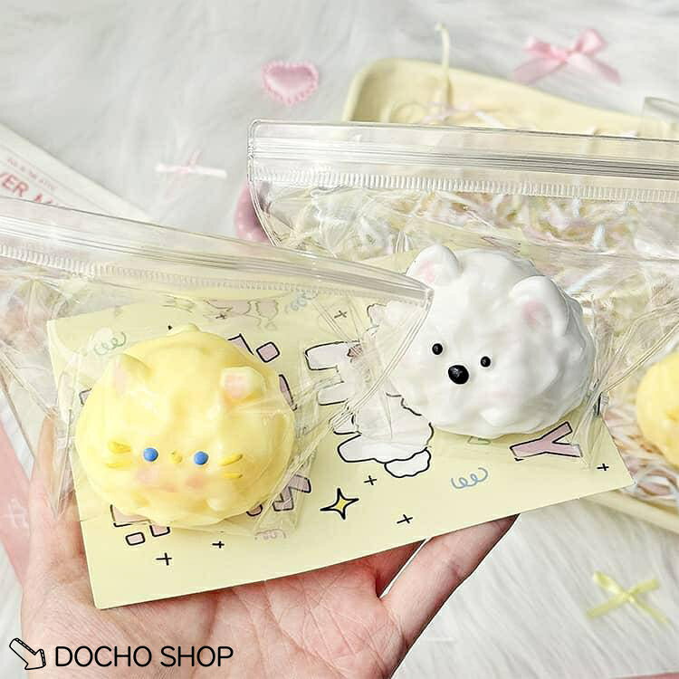 スクイーズ 玩具 ストレス解消 可愛い スクイーズ 猫 握れるおもちゃ キット もちもち触感 フィジェットトイ 男女兼用 子供用 低反発 大人用 dochoshop-10002585 DOCHOSHOP楽天市場店 サンプル画像2