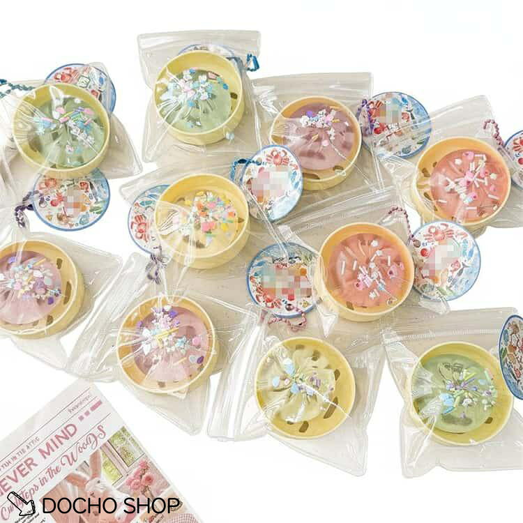 【楽天スーパーSALE】ミニスクイーズ スクイーズ キーホルダー 暇つぶし バッグチャーム もちもち 柔らかい もちとろ 可愛い おもちゃ 握る玩具 ストレス解消 シリコン dochoshop-10009108 DOCHOSHOP楽天市場店 サンプル画像3