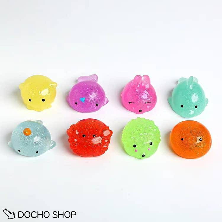 動物 スクイーズ 玩具 おもちゃ 動物キット 発散 グッズ 知育 ストレス解消 かわいい 低反発 子供 プレゼント dochoshop-10002567 DOCHOSHOP楽天市場店 サンプル画像2